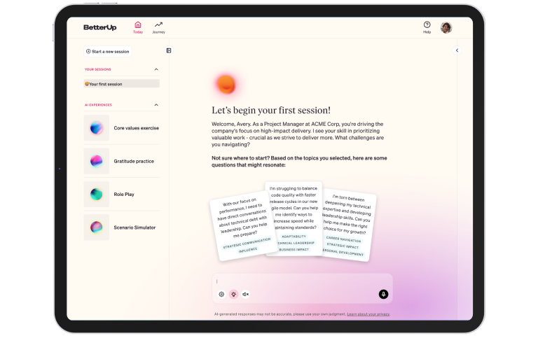 AI coaching for all